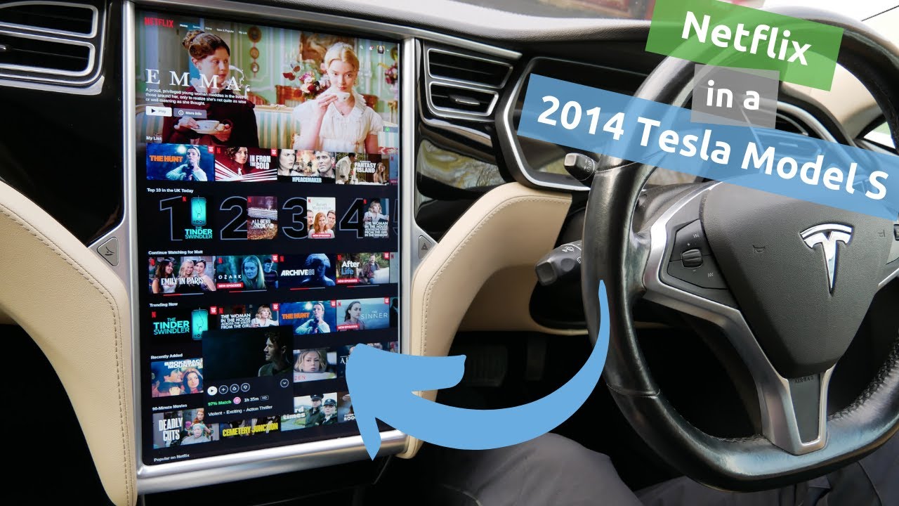 Youtube & Netflix Carplay AI-Box pour TESLA