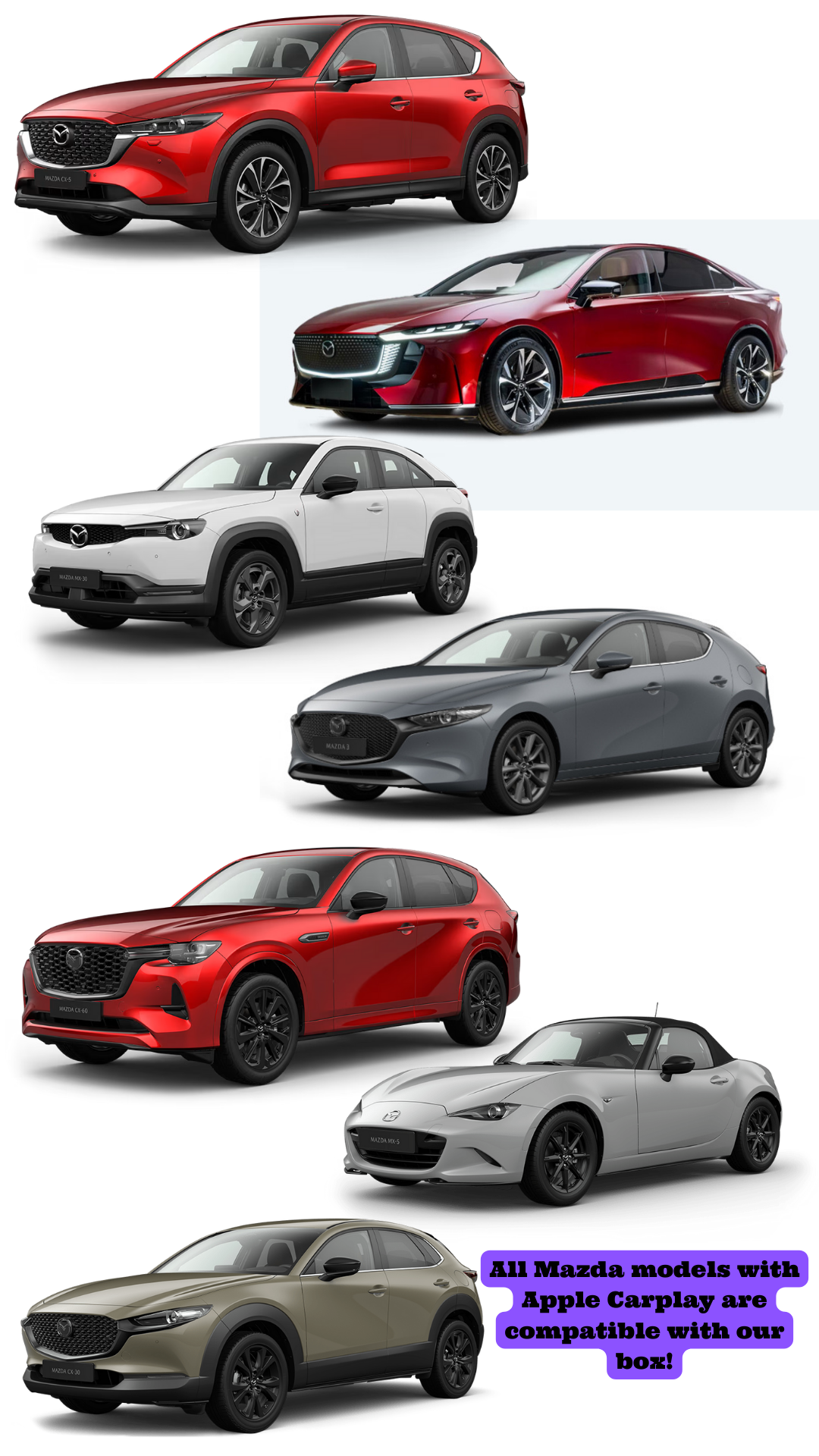 Youtube & Netflix AI-Box voor Mazda