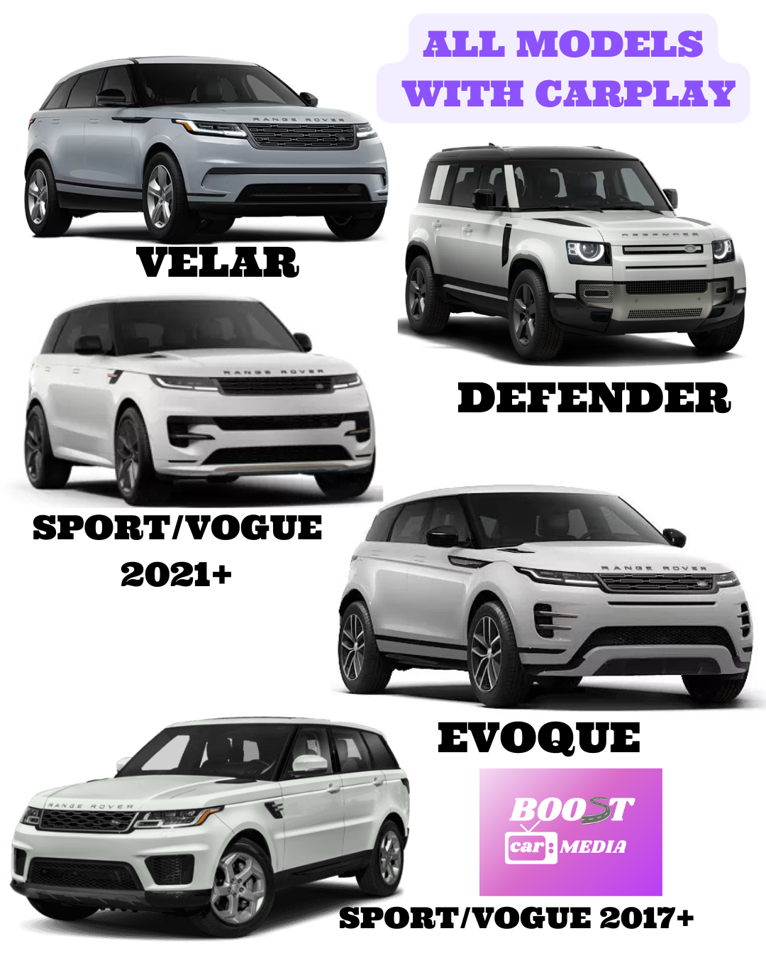 Youtube & Netflix AI-Box for Land Rover / Range Rover