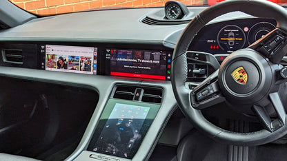 Youtube e Netflix AI-Box per Porsche